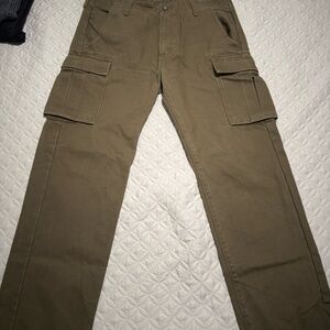 Men's Olive Cargo Pants